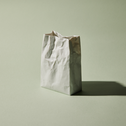 セラミック・ジャパン/new crinkle super bag #1 white